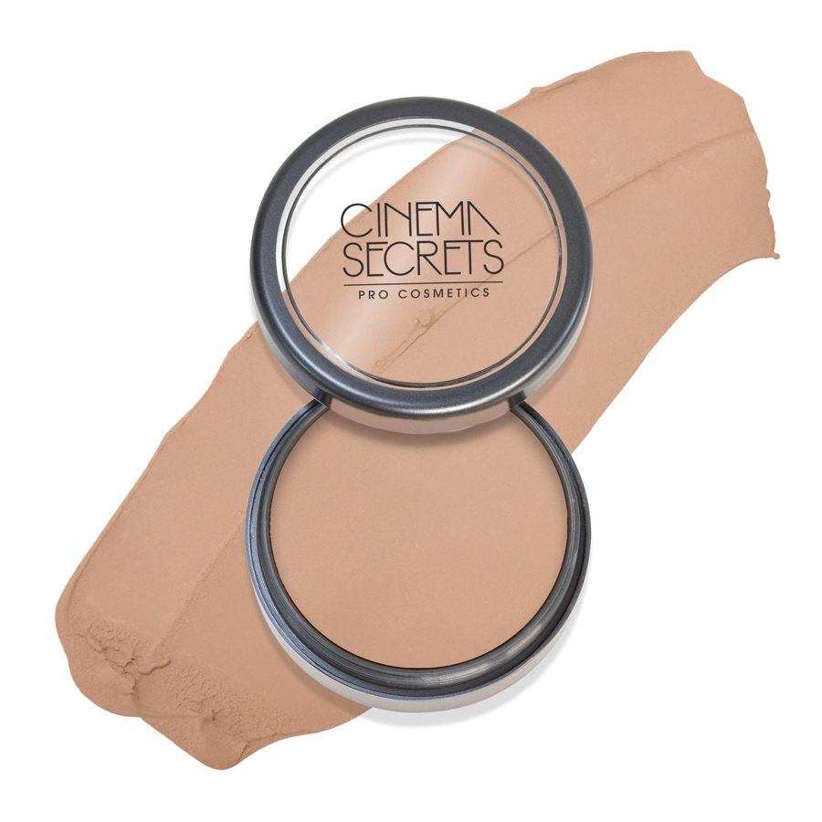 Cinema Secrets Ultimate Foundation shade 502-30 Alabaster Bloom, open pan