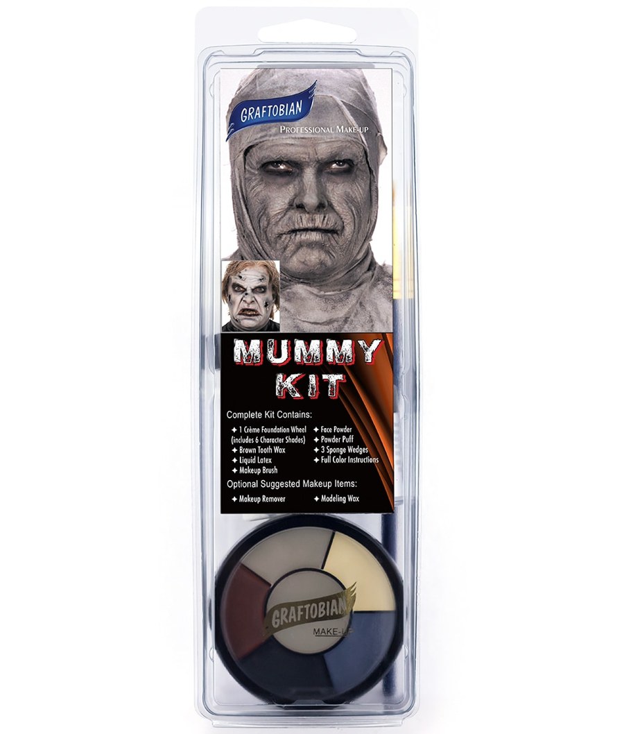 Graftobian Mummy makeup kit in its retail pack