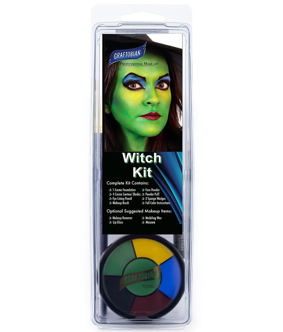 Graftobian Witch Character Makeup Kit in its retail pack